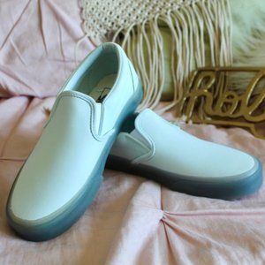 Vans Classic Slip-On Translucent Gum Wan Blue